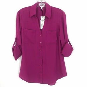 NWT Magenta Express Portofino Top XS